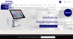 Desktop Screenshot of gastropartner-samhaber.at