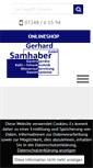 Mobile Screenshot of gastropartner-samhaber.at
